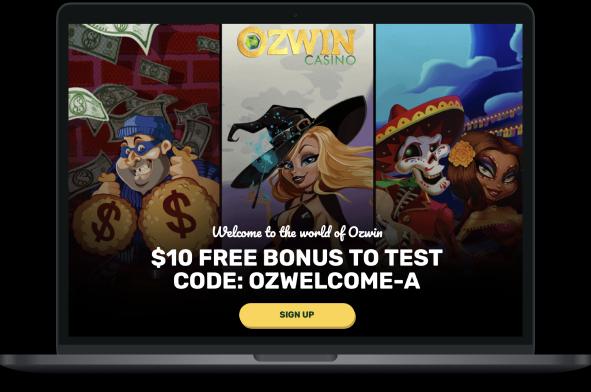 Ozwin Casino Desktop