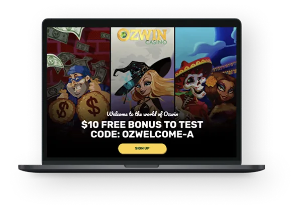 Ozwin Casino Desktop